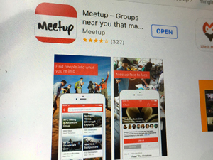 Meetup App (credit: Randy Yagi)
