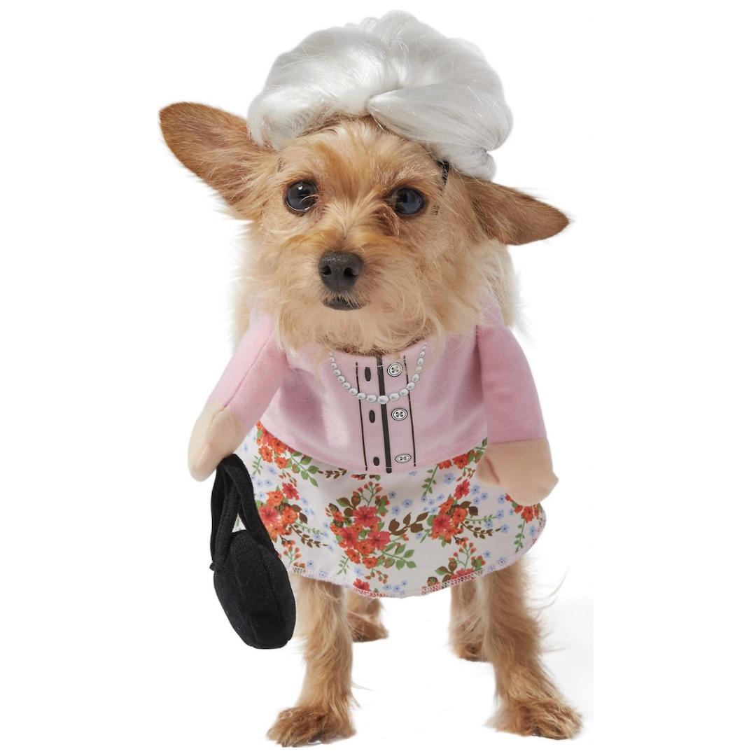Granny dog costume