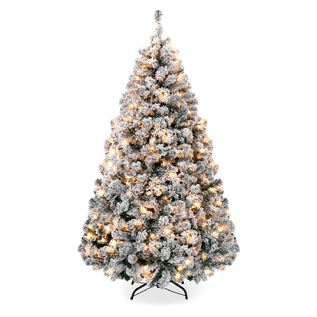 Best Choice Products 6-ft. pre-lit holiday Christmas pine tree