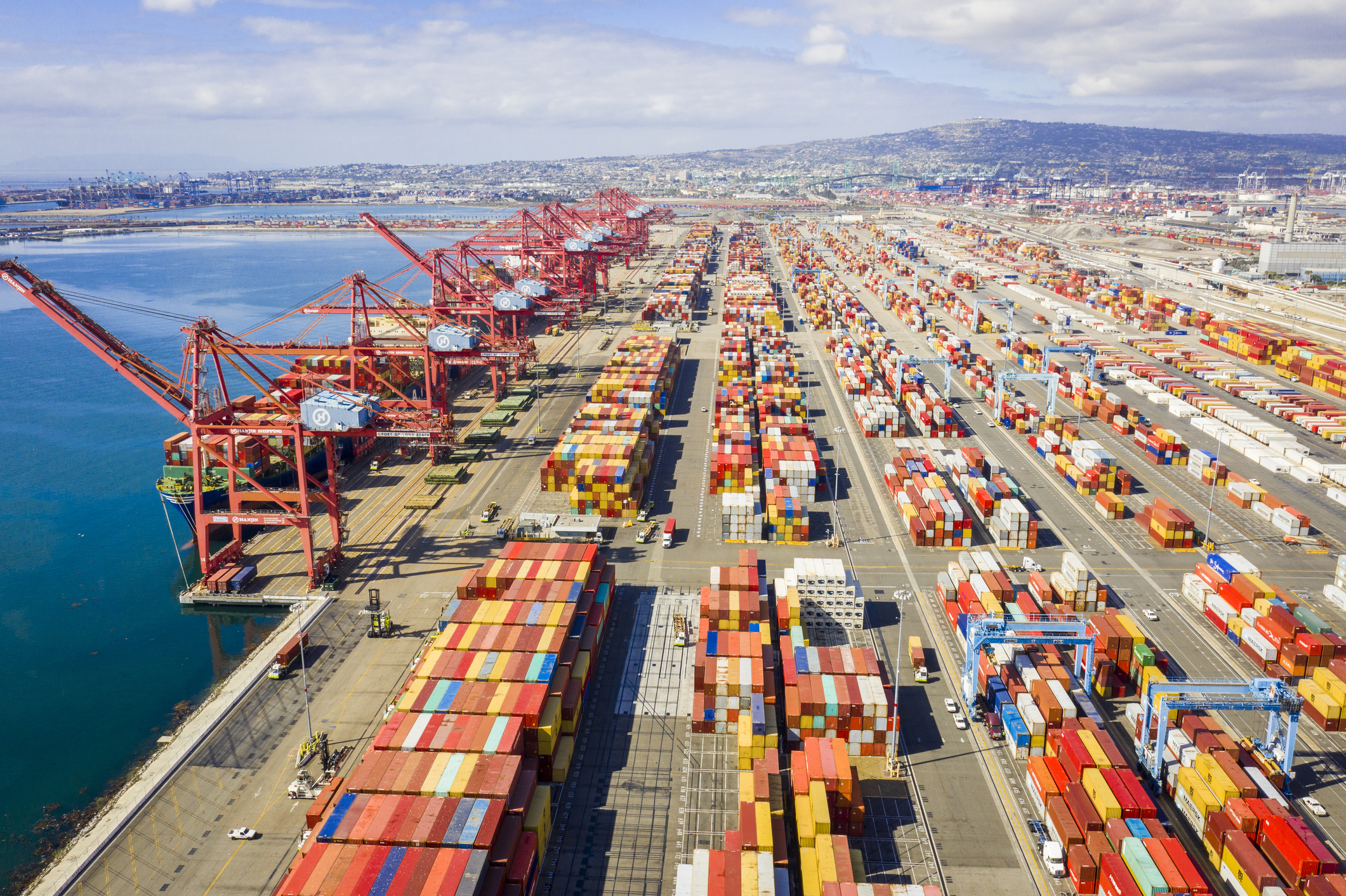 As Many As Half A Million Shipping Containers Could Be Waiting Off Ports Of LA, Long Beach