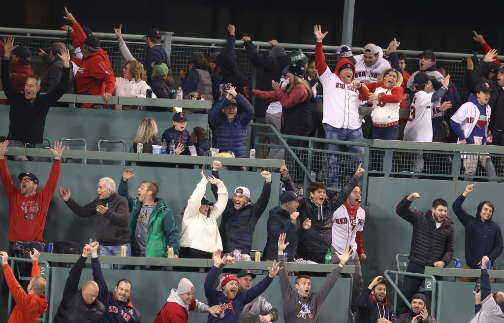 ‘It Was Flying At Everybody’: Red Sox Fan Makes Incredible Catch After Bat Shatters