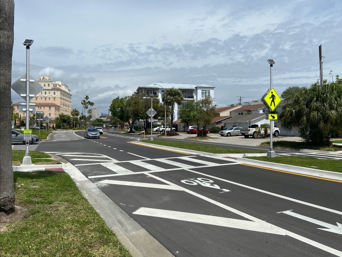 Phase One and Two Of Davis Islands Road Safety Improvement Is Complete
